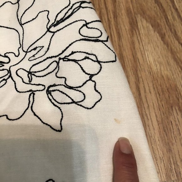 rafael sport floral lined skirt lined blend size large L Zip - Picture 3 of 10